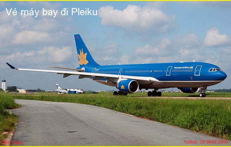 vé máy bay Sài Gòn Pleiku Vietnam Airlines