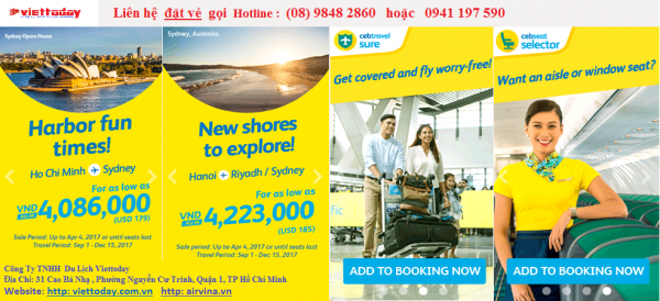 Đặt vé máy bay giá rẻ - Liên hệ ngay : (08).9848.2860 hoặc 0941.197.590