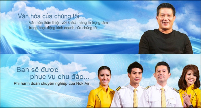 đặt vé máy bay giá rẻ Nok Air