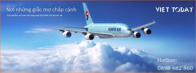 Vé máy bay Korean Air