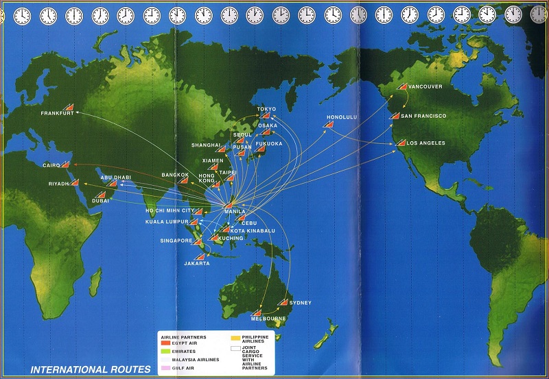 đường bay giá rẻ hãng Philippine Airlines