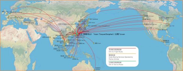 đường bay giá rẻ Eva Air