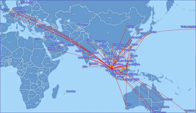 hãng hàng không giá rẻ của malaysia