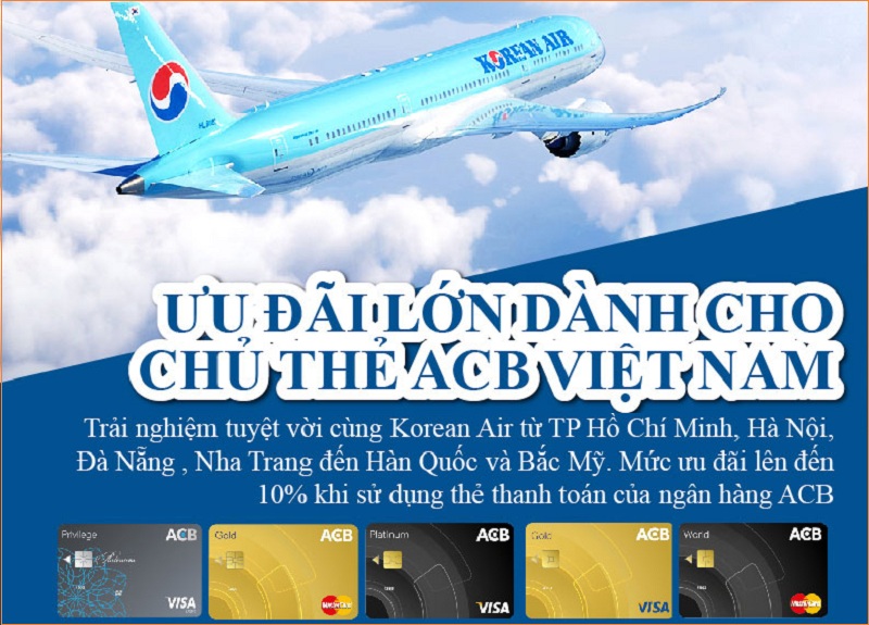 khuyến mại vé máy bay hãng Korean Air