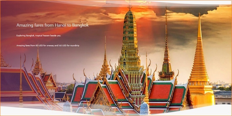 Vé máy bay Hà Nội đi Bangkok