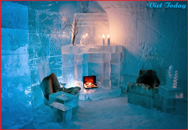 khách sạn băng Ice Hotel