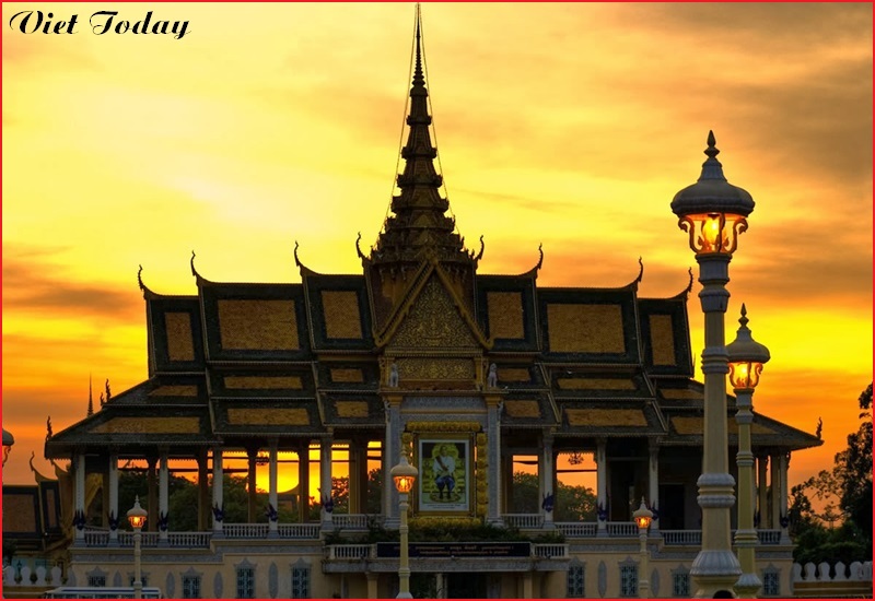 Royal Palace là một trong những cung điện nổi tiếng nhất thế giới Vé máy bay đi Siem Reap