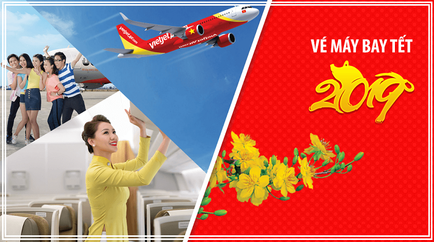 bảng giá vé máy bay vietjet air thang 1-2024